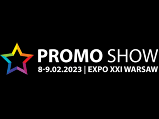 Logo targów Promo Show 8–9.02.2023, EXPO XXI Warszawa