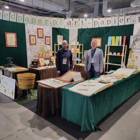 Stoisko ART-PAPIER i seedpaper.pl na targach RemaDays Warszawa 2023