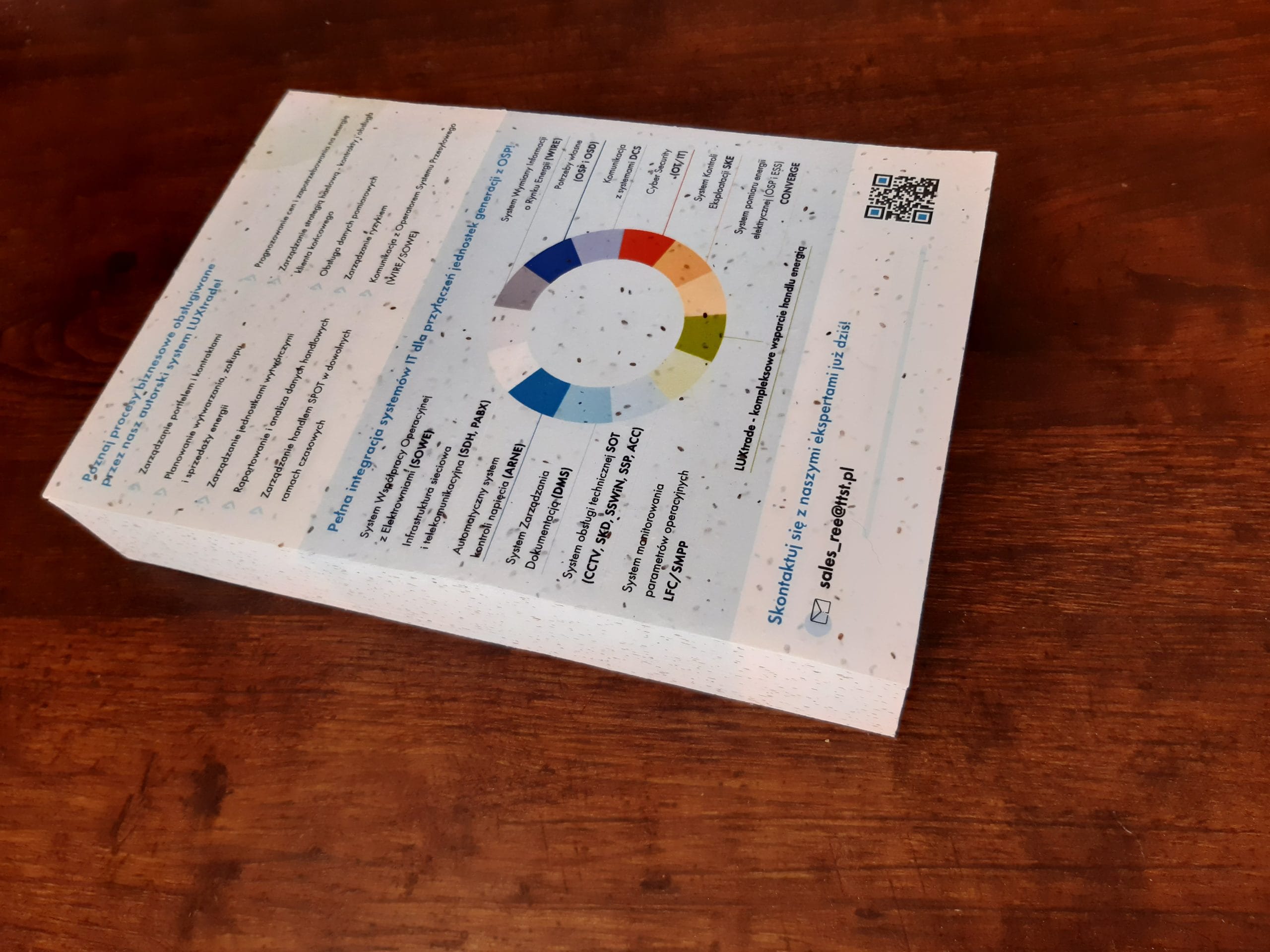 papier rosnący kwitnący seedpaper